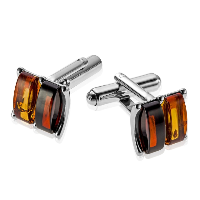 Spinki do koszuli srebrne W.KRUK