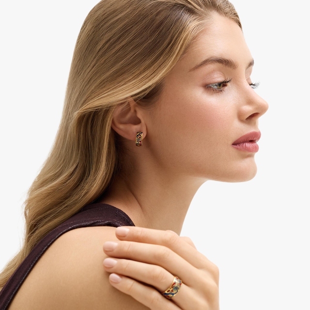 Kolczyki srebrne Imaginarium