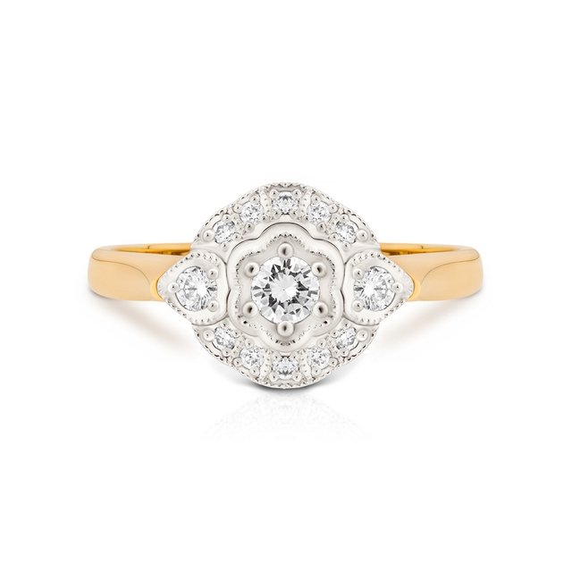 Pierścionek złoty W.KRUK