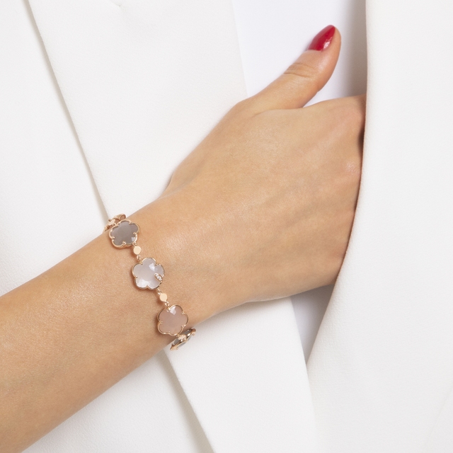 Bransoleta różowe złoto PASQUALE BRUNI