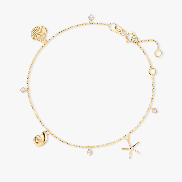 Bransoleta złota Santorini