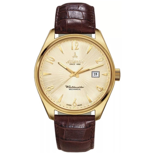 ZEGAREK ATLANTIC WORLDMASTER ART DECO MECHANICAL