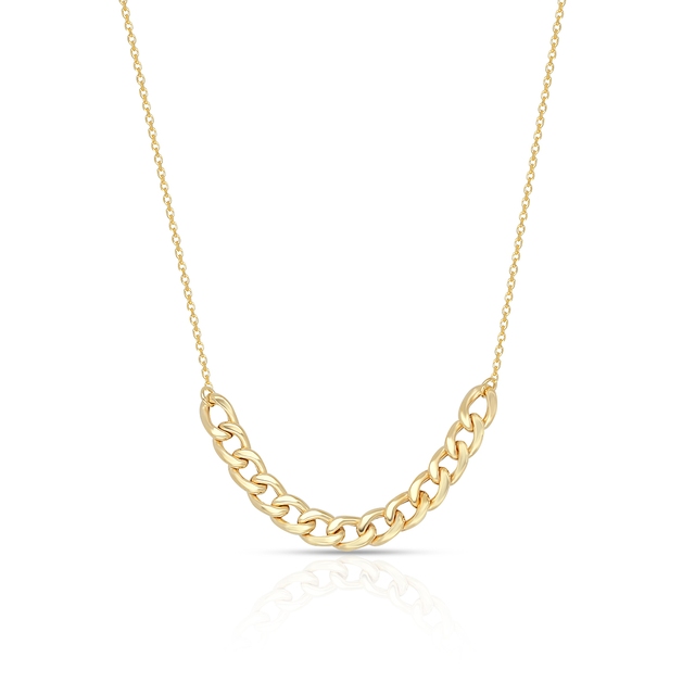 Naszyjnik złoty pancerka