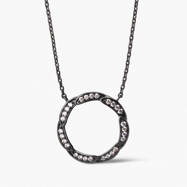 Naszyjnik srebrny Meteory