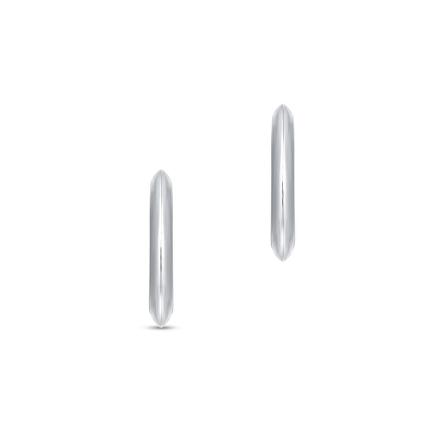 Kolczyki srebrne koła