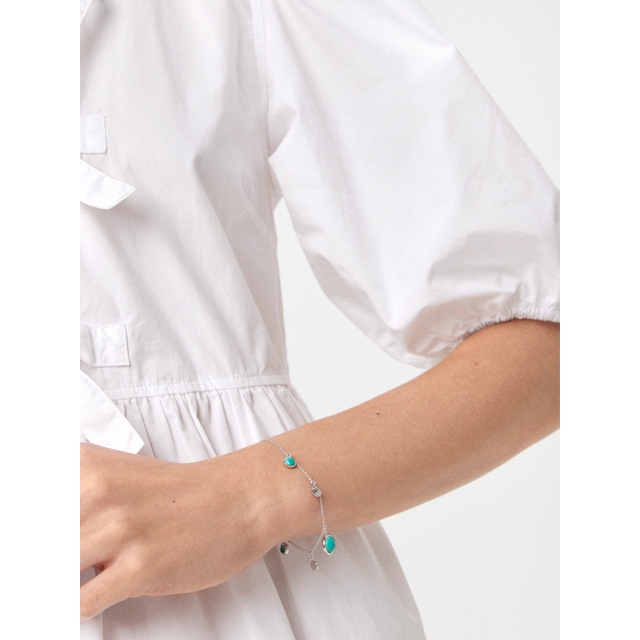 Bransoletka srebrna Laguna