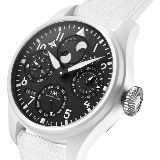 ZEGAREK IWC SCHAFFHAUSEN BIG PILOT'S PERPETUAL CALENDAR TOP GUN LAKE TAHOE