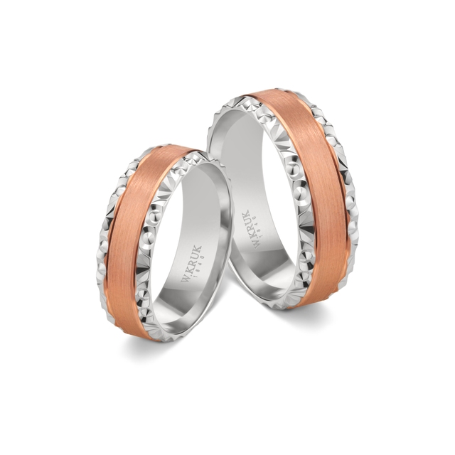 Obrączka złota MEMORIES