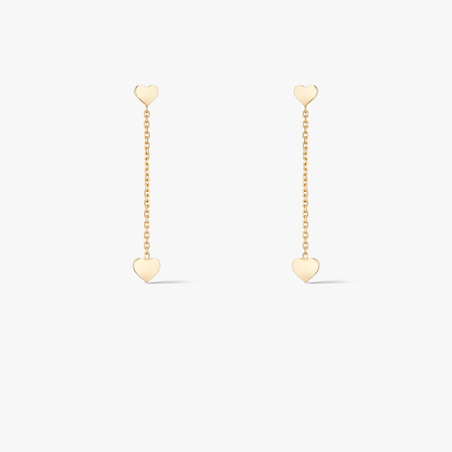 Kolczyki złote Czułość