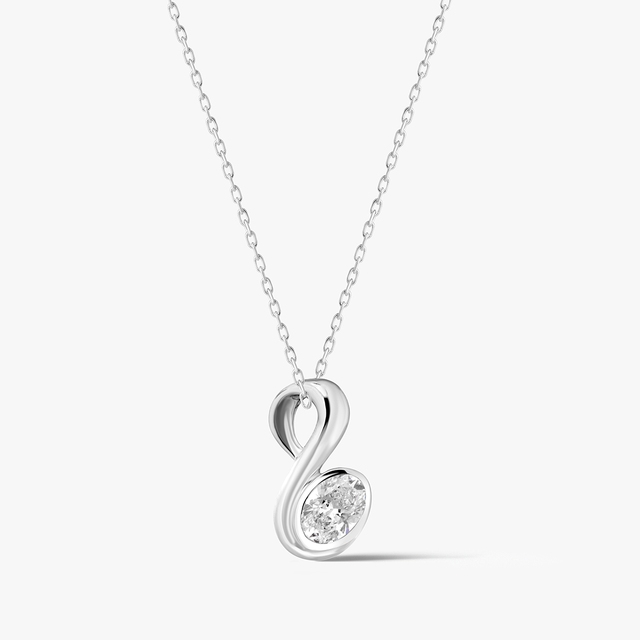 Wisiorek złoty z diamentem Nuova