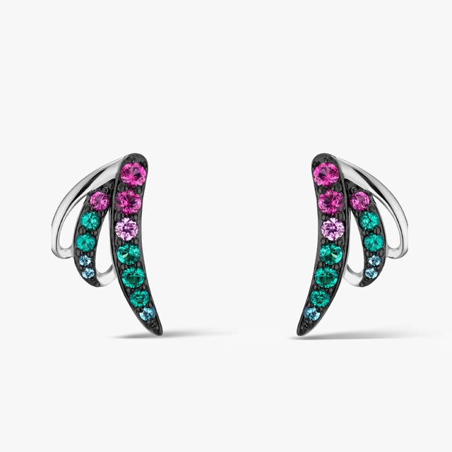 Kolczyki srebrne Preludium Paradise Birds