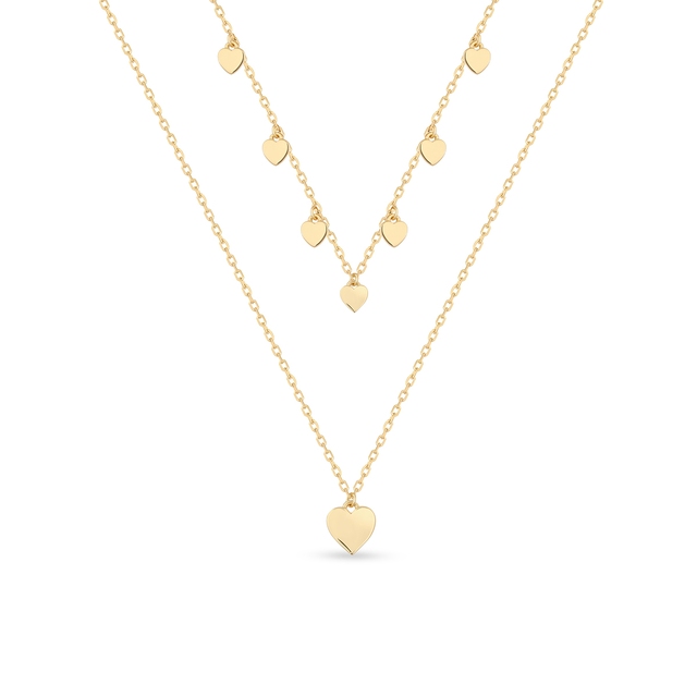 Naszyjnik srebrny pozłacany