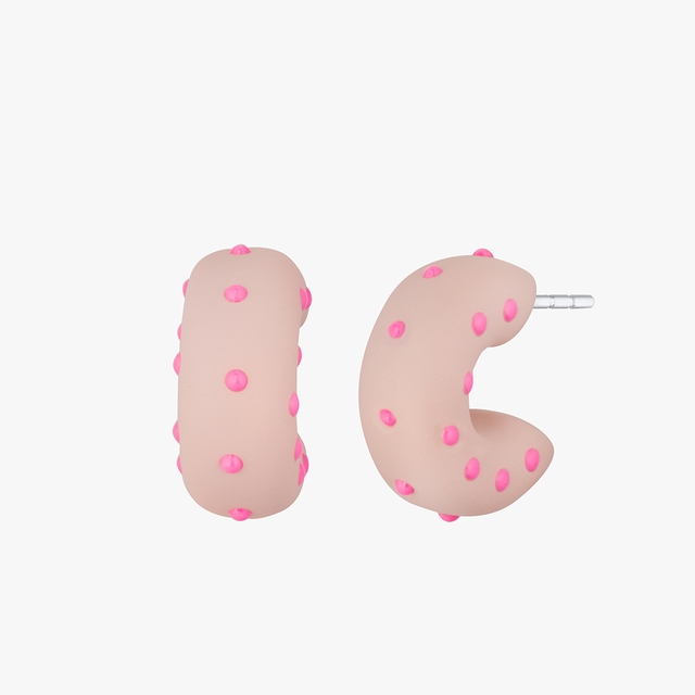 Kolczyki Pink Dots Picky Pica Juicy