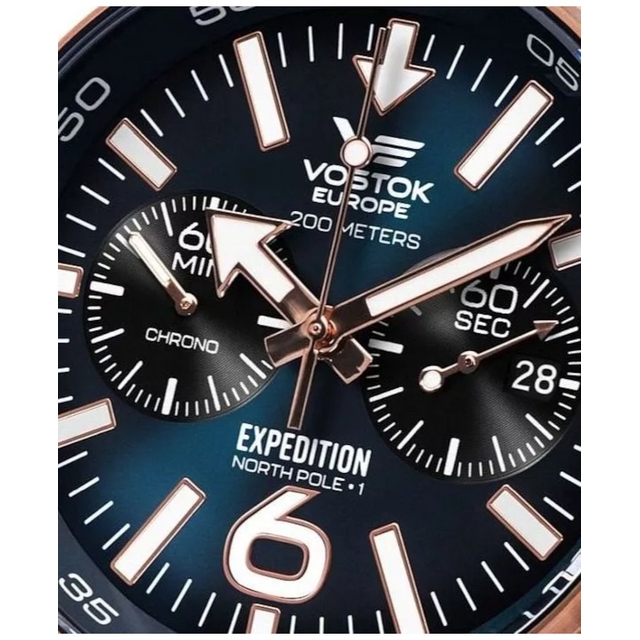 ZEGAREK VOSTOK EUROPE EXPEDITION NORTH POLE 1 CHRONO