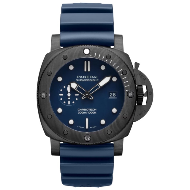 ZEGAREK PANERAI SUBMERSIBLE QUARANTAQUATTRO CARBOTECH
