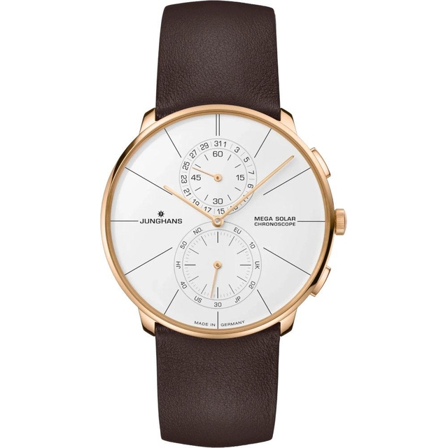 ZEGAREK JUNGHANS MEISTER FEIN CHRONOSCOPE MEGA SOLAR