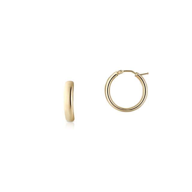 Kolczyki złote kółka