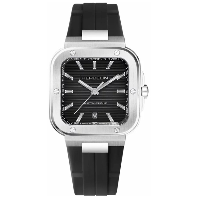 ZEGAREK HERBELIN CAP CAMARAT SQUARE AUTOMATIC