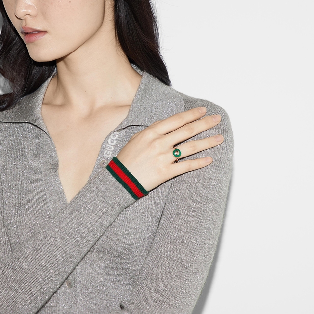 Pierścionek złoty Gucci