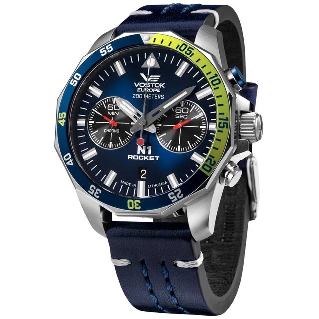 ZEGAREK VOSTOK EUROPE ROCKET N-1 CHRONO