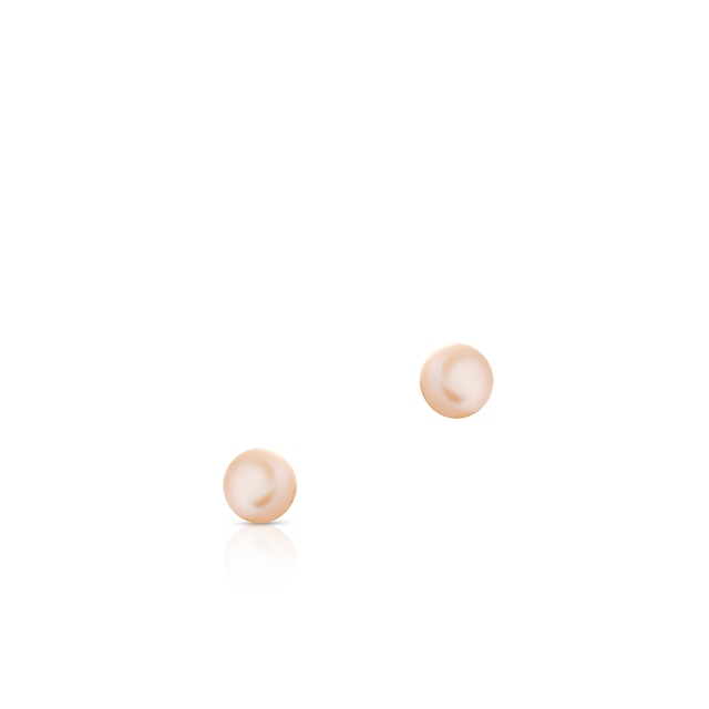 Kolczyki złote z perłami