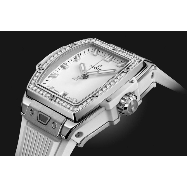 ZEGAREK HUBLOT SPIRIT OF BIG BANG TITANIUM WHITE DIAMONDS