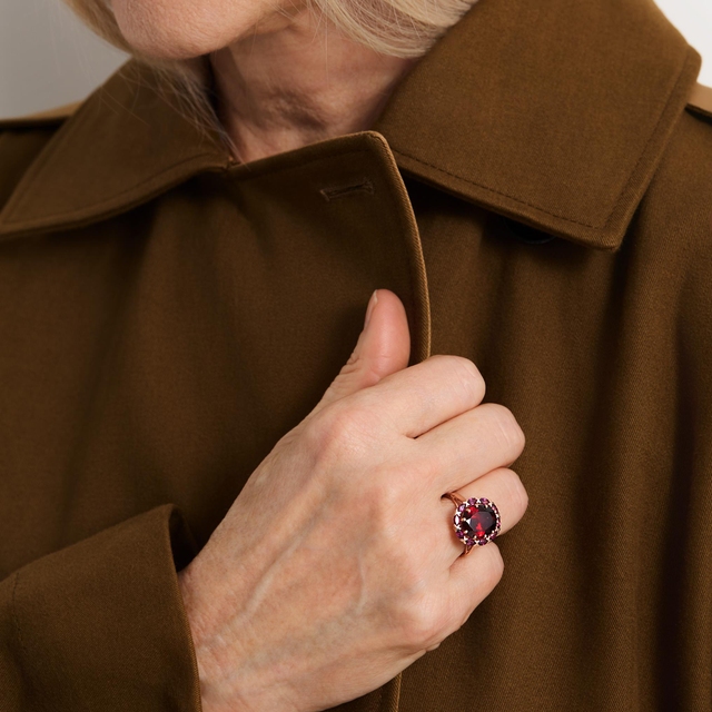 Pierścionek złoty Szekspirowska