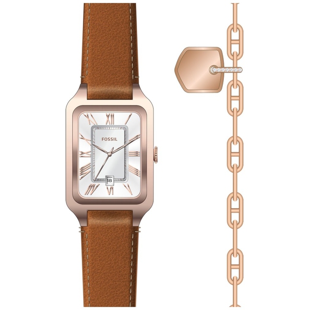 ZEGAREK FOSSIL RAQUEL SET