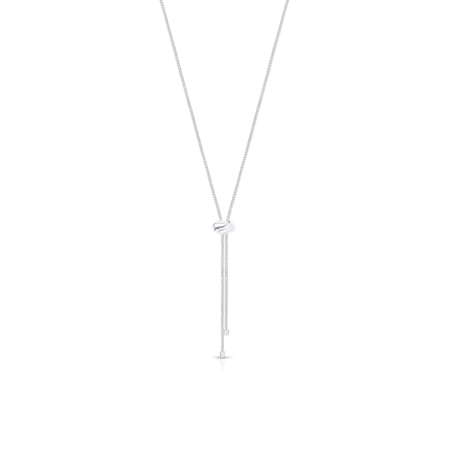 Naszyjnik srebrny krawatka