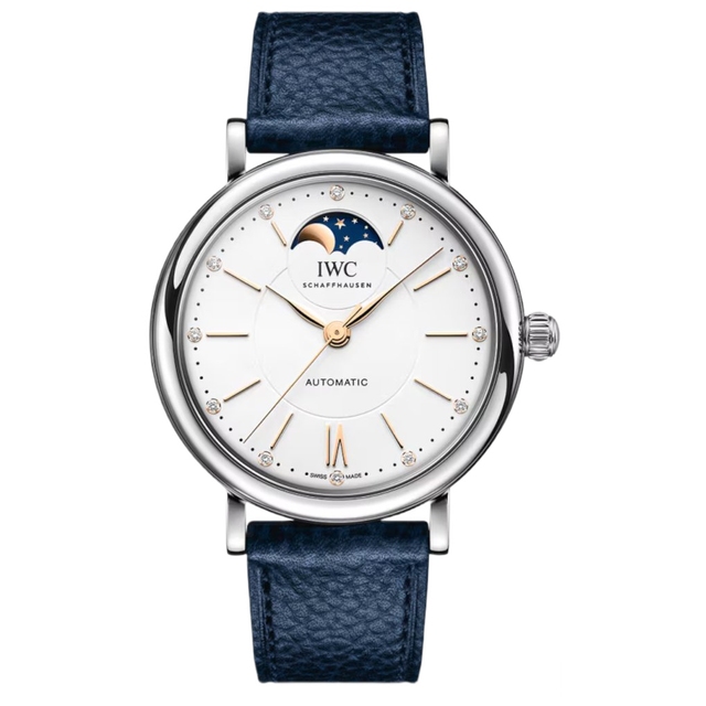 ZEGAREK IWC SCHAFFHAUSEN PORTOFINO AUTOMATIC MOON PHASE