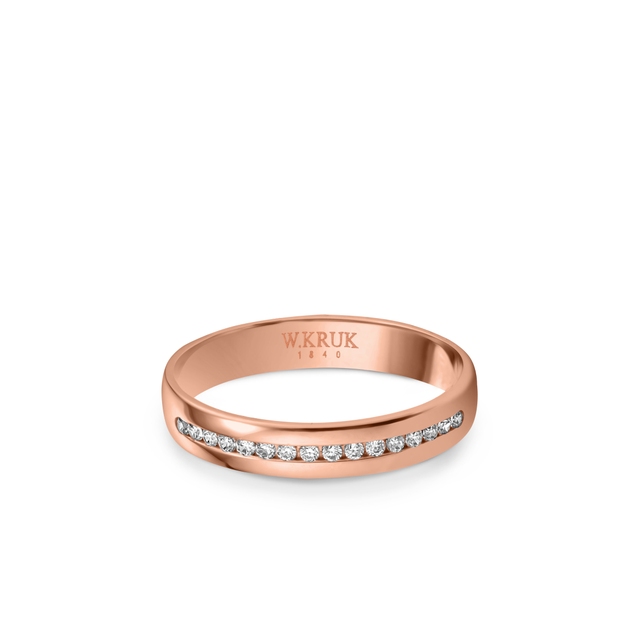 Obrączka złota SPERANZA damska