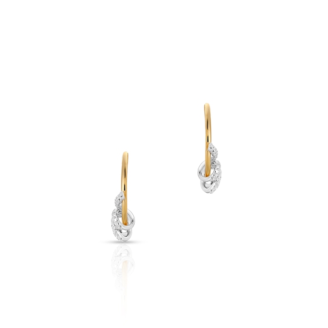 Kolczyki srebrne z cyrkoniami