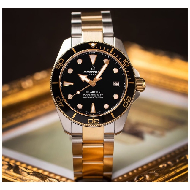 ZEGAREK CERTINA DS ACTION Diver 38mm Powermatic 80