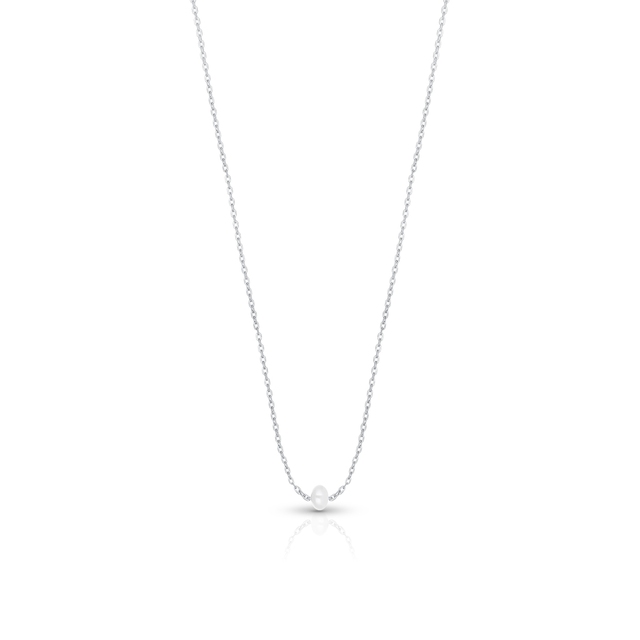 Naszyjnik srebrny z perłą