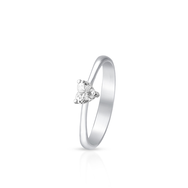 Pierścionek białe złoto Recarlo