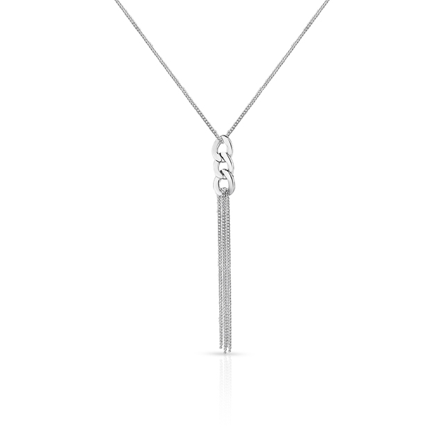 Naszyjnik srebrny krawatka