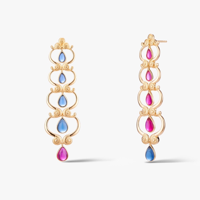 Kolczyki srebrne Imaginarium