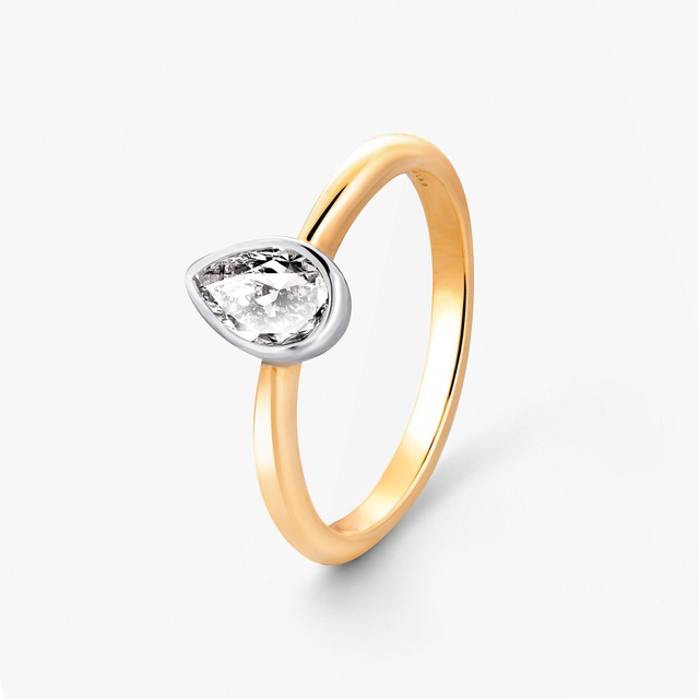 Pierścionek złoty Nuova