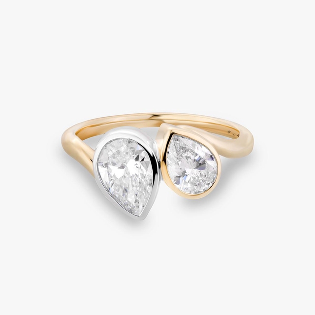 Pierścionek złoty Nuova