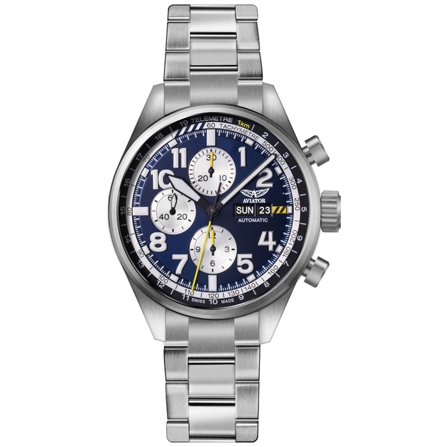ZEGAREK AVIATOR AIRACOBRA P45 AUTOMATIC CHRONOGRAPH