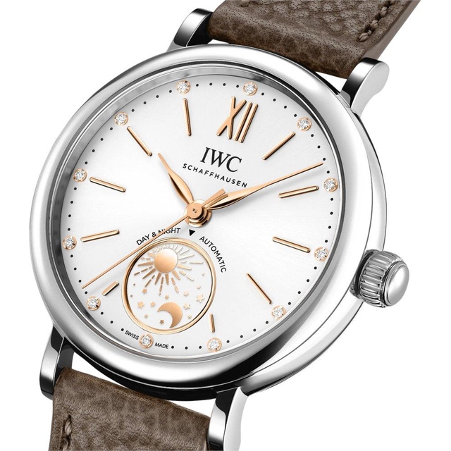 ZEGAREK IWC SCHAFFHAUSEN PORTOFINO AUTOMATIC DAY & NIGHT 34