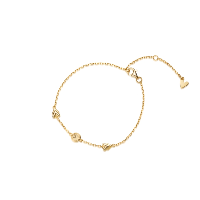 Bransoleta srebrna Longplay