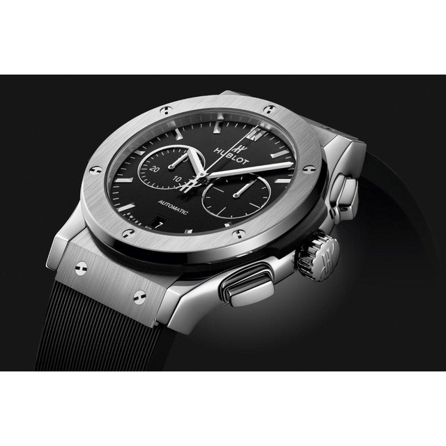 ZEGAREK HUBLOT CLASSIC FUSION CHRONOGRAPH TITANIUM