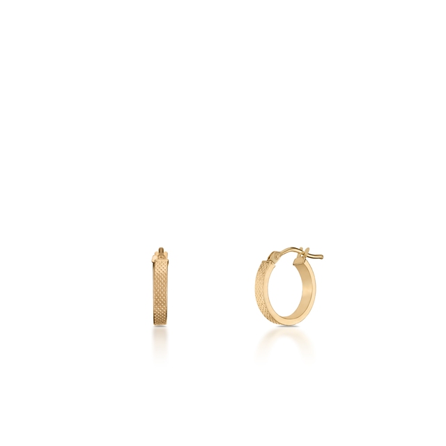 Kolczyki złote koła