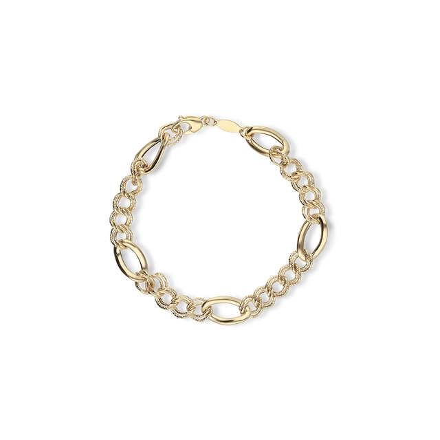 Bransoleta złota pancerka