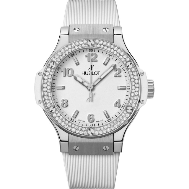 ZEGAREK HUBLOT BIG BANG STEEL WHITE DIAMONDS