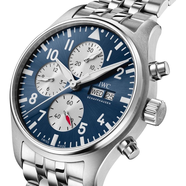ZEGAREK IWC SCHAFFHAUSEN PILOT'S CHRONOGRAPH LAUREUS