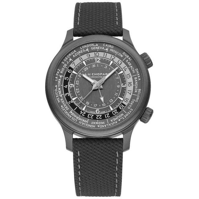 ZEGAREK CHOPARD L.U.C TIME TRAVELER ONE BLACK LIMITED EDITION