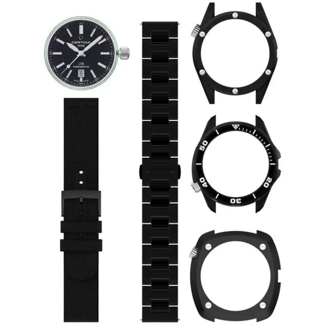 ZEGAREK CERTINA DS+ KIT BLACK EDITION