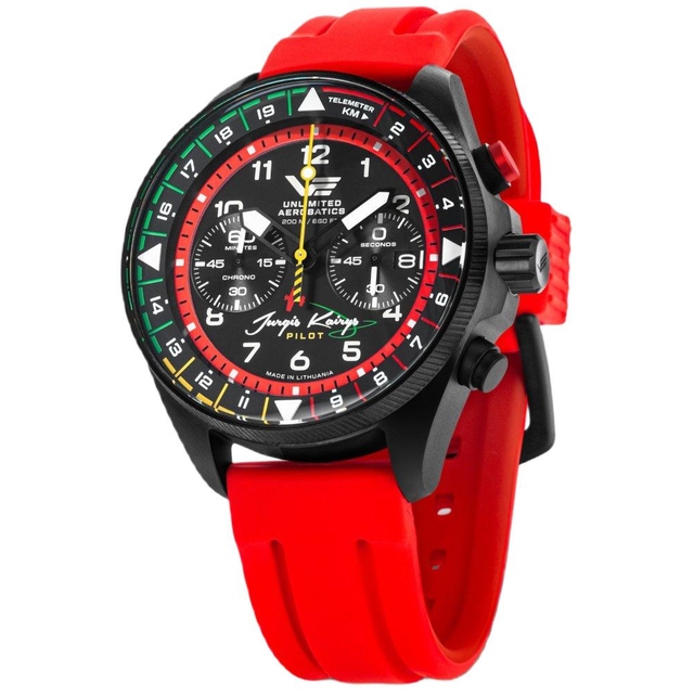 ZEGAREK VOSTOK EUROPE PILOT JURGIS KAIRYS UNLIMITED AEROBATICS EDITION